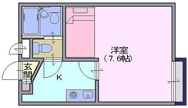 同じ建物の物件間取り写真 - ID:229009087638