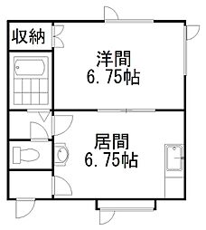 サンライズ山形屋II 2階