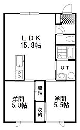 メゾンＡ．Ｃ 2階