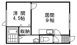 レインボーコートII 1階