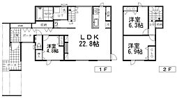 緑ケ岡6丁目14番借家