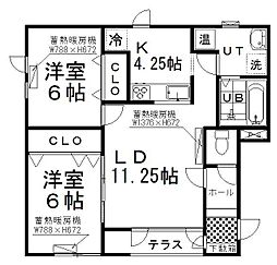 メルヴェーユ 1階