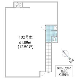 クマタビルの間取図画像
