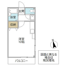 間取図画像 ワンルーム