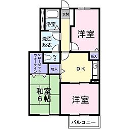 ラフィーネ21 3Kの間取図画像