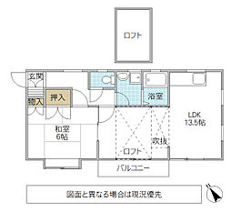 コーポシャングリア 1LDKの間取図画像