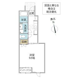 Anaciel 1Kの間取図画像