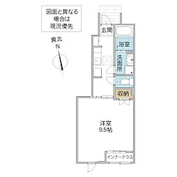 Anaciel 1Kの間取図画像