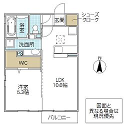 CO-MIKAティエラ館 1LDKの間取図画像