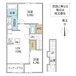 日立市石名坂町アパート新築工事のイメージ