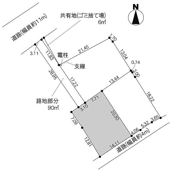 区画図：308000175381