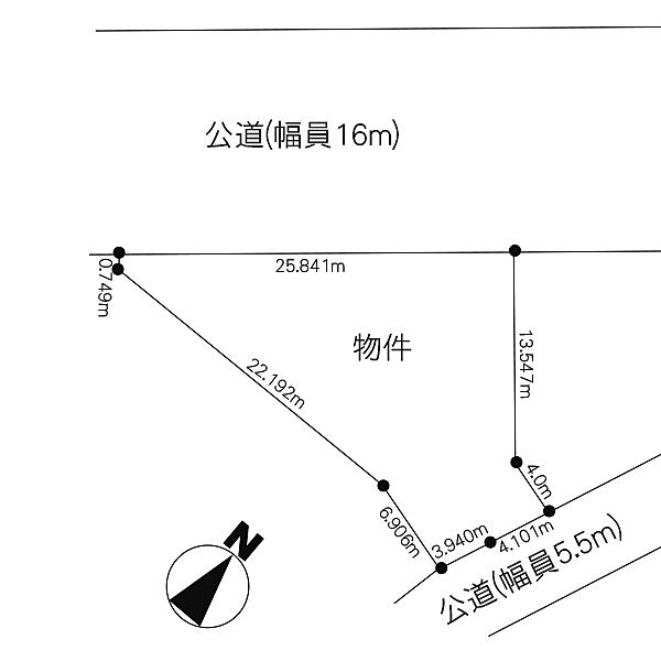 区画図：308000185433