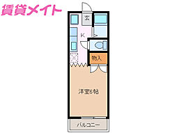 パティオ西山B棟 2階/-