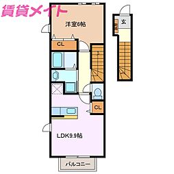 シェーンフリューリングI 2階