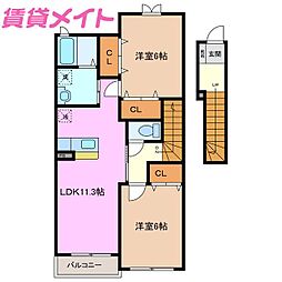 フィニートII 2階