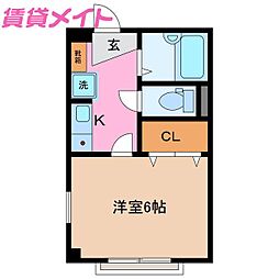 フジフラワーコーポ 2階/-