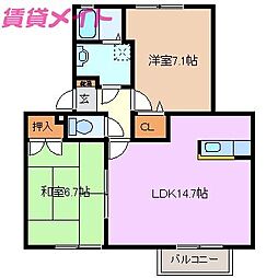 シャルム　Ａ棟 2階/-