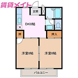 シティハイツM 2階