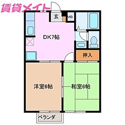 シェレナ山下 II 2階
