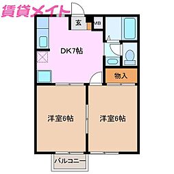 シェレナ山下 II 2階