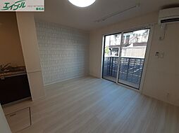 エクセルームK-III 1階ワンルームのリビング/ダイニング