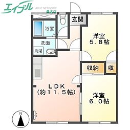グランパスSHIROTA A棟 1階