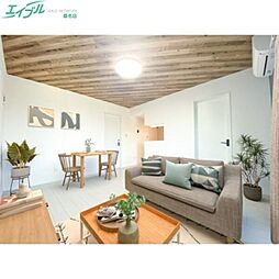 LECOCON桑名V 2階1LDKのリビング/ダイニング