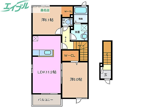 緑香 南_間取り_0