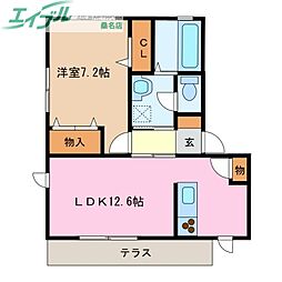 Ｓｅｌｅｎａ〜セレナ〜Ａ棟 1階