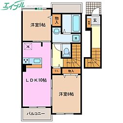 G・ブリッサ III 2階/-