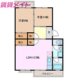 江場ハイツ 3階