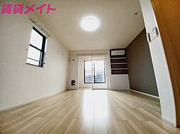 サンポーチ東方　B 2階ワンルームのリビング/ダイニング