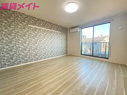 m・river桑名西 2階1Kのリビング/ダイニング