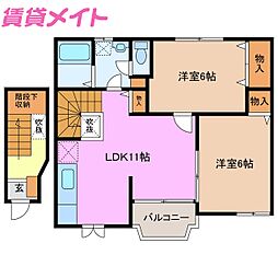 サンクレストIII 2階