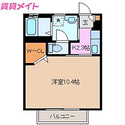 エルフローラ　A棟 2階/-