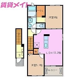 グリーンビラ　Ｃ 2階