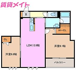 ラヴィータM 2階