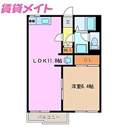 サンライズハイツ B 1階