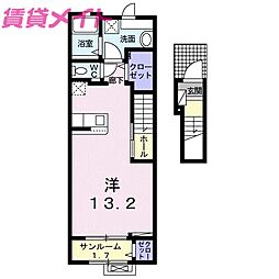 プレーゴ 2階