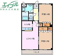 リュミエール・Ａ 2階