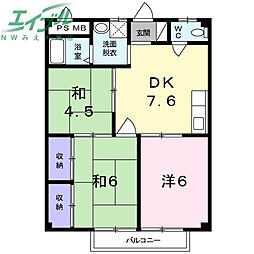シティハイツヤマキチ 2階