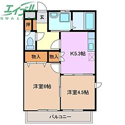 ファミール下之宮1 2階