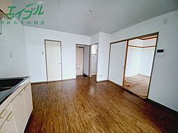 シティーハイツキャッスルB棟 2階3DKのリビング/ダイニング