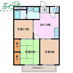 シティハイツアイリス 2階