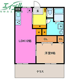 サンハイツIII 1階/-