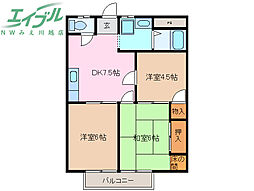 サンハイツ稲垣B棟 1階/-