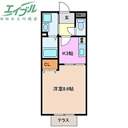 パークサイド若宮 C棟 1階/-