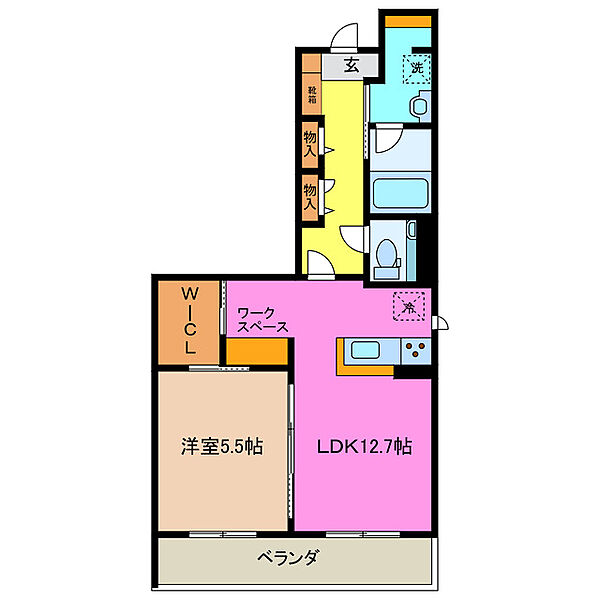 同じ建物の物件間取り写真 - ID:224004718604