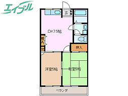 エバーハイツ 1階/-