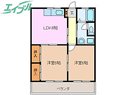 白雲コーポ 2階